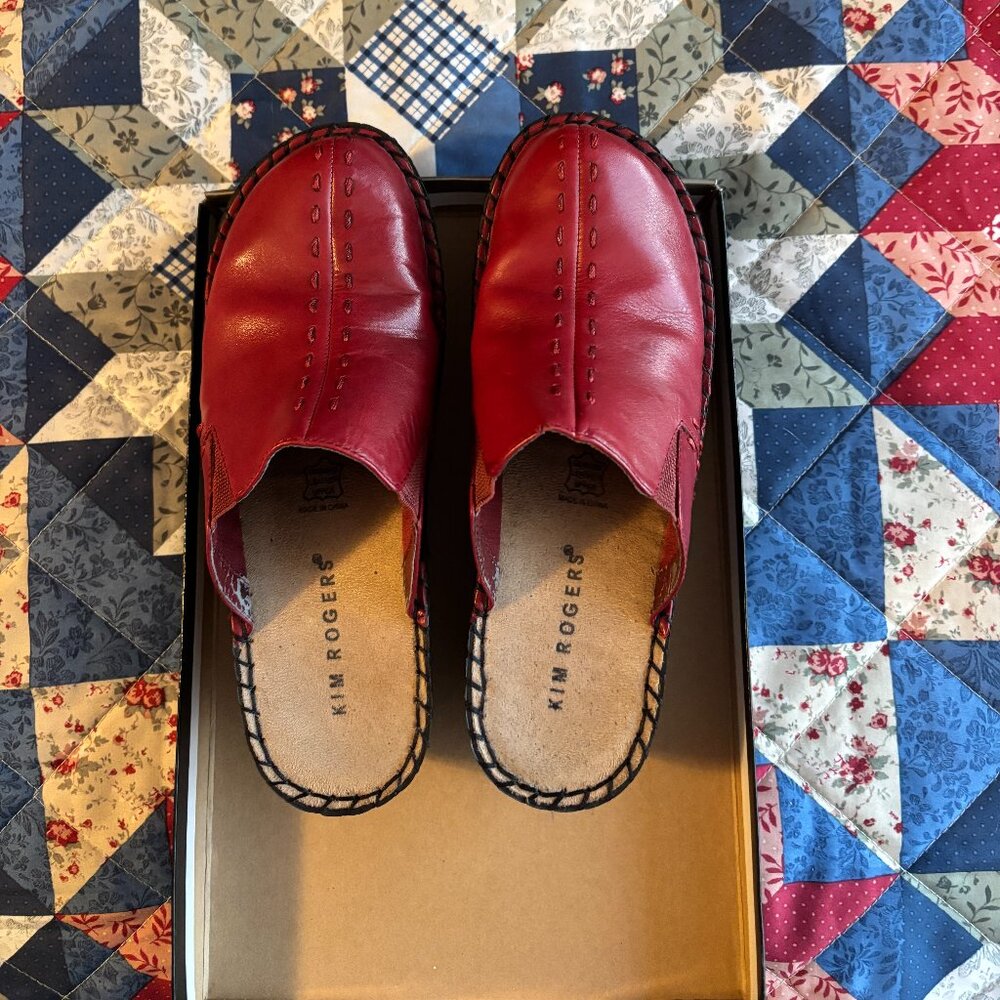Kim Rogers Red Mules
